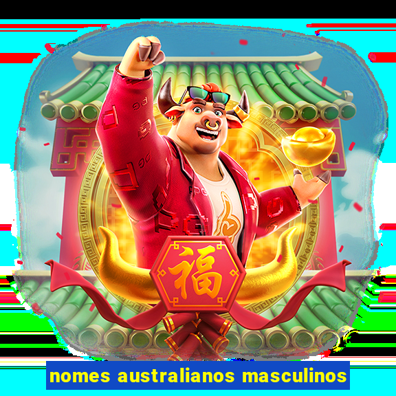 nomes australianos masculinos